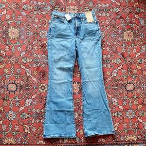 NWT Madewell perfect vintage flare jeans size 27